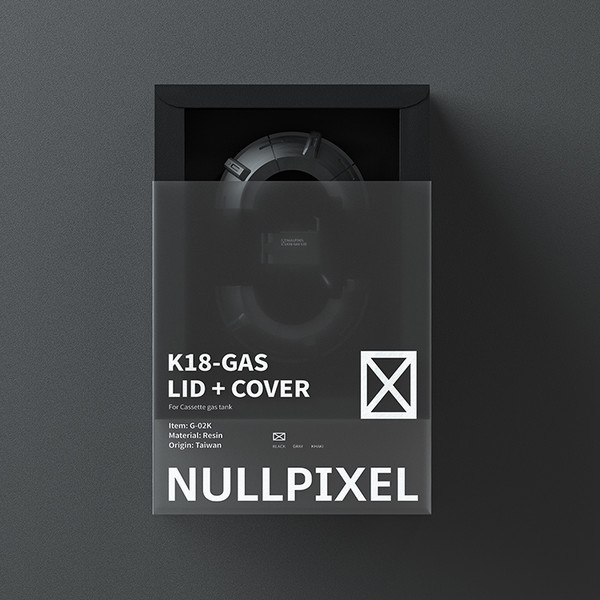 NULLPIXEL K18-GAS-LID+COVER V2