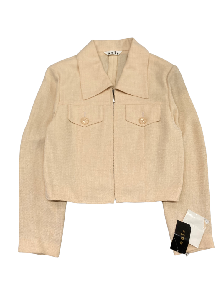 noir crop jacket : RAG STORE