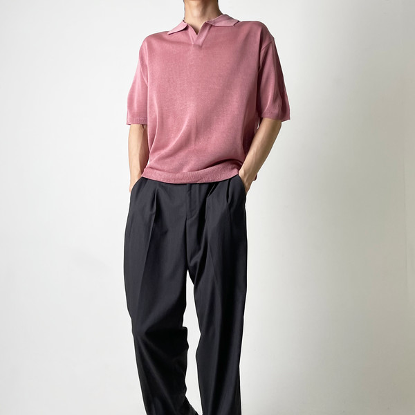 stein】TWO TUCK WIDE TROUSERS-