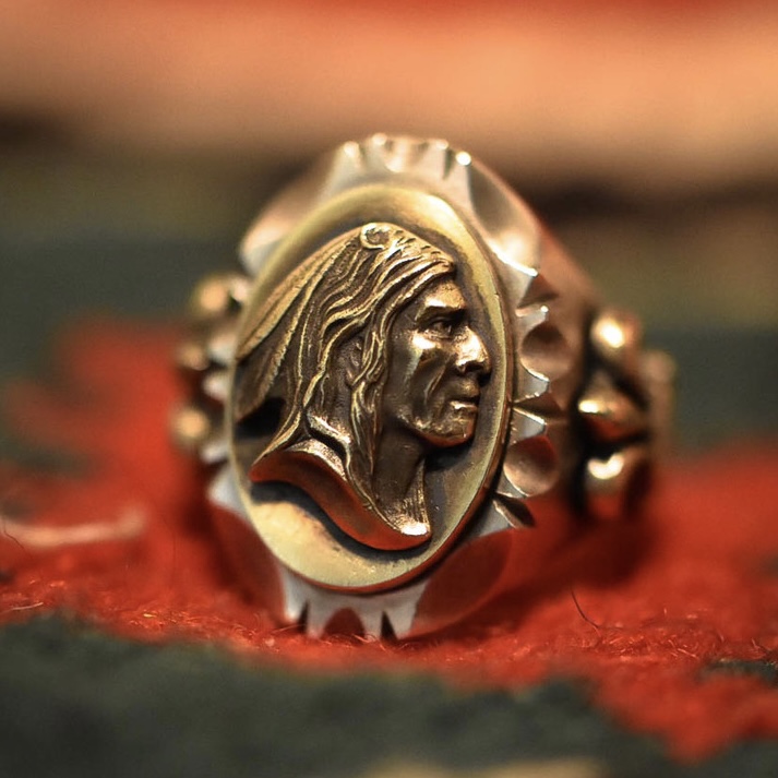 Vintage mexican hot sale biker ring