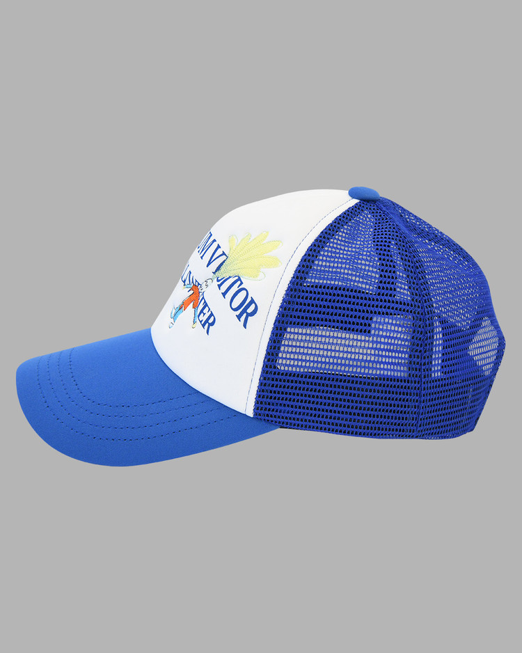 THE MUSEUM VISITOR☆HAND STITCHED CHILDREN MESH CAP The Museum Visitor Hand Stitched Children Mesh Cap - Black
