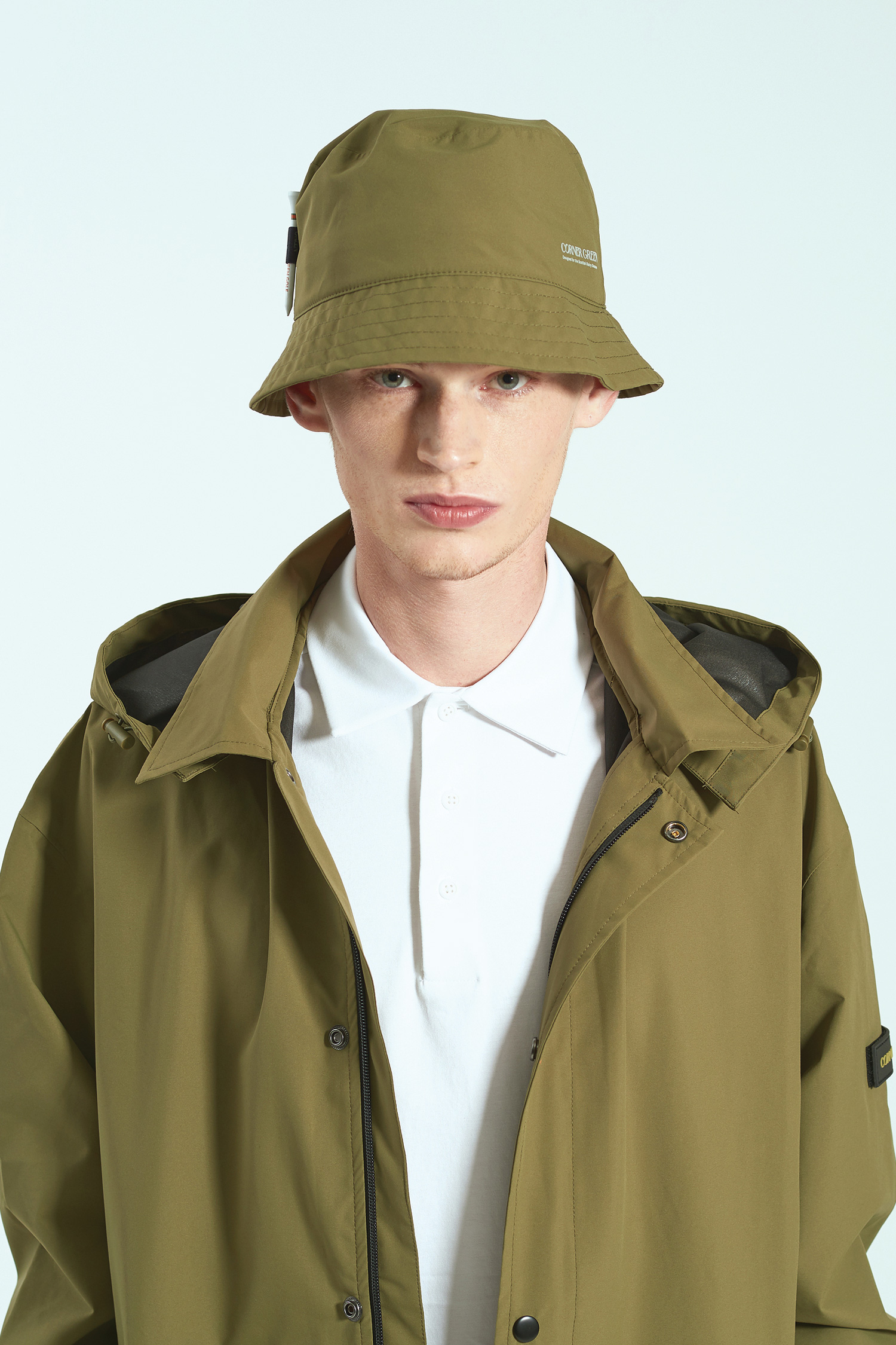 PROTEXA 3L Rain Bucket Hat OLIVE