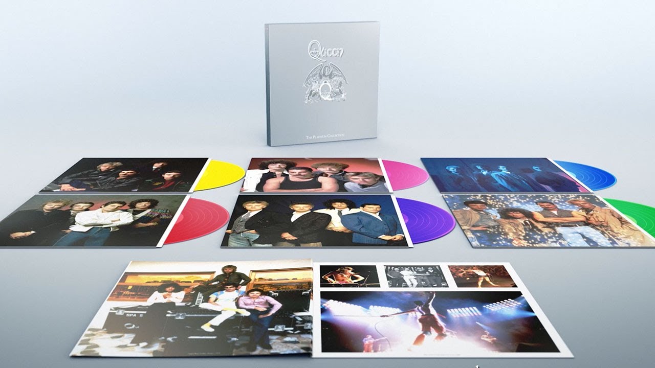 QUEEN - THE PLATINUM COLLECTION (180GRAM COLOURED 6LP BOX SET) (LIMITED ...