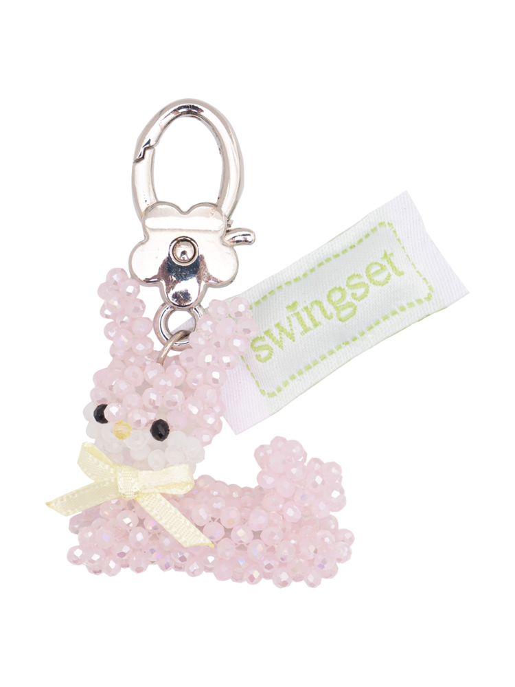 Baby Pink Rabbit Key Ring 스윙셋(Swingset)