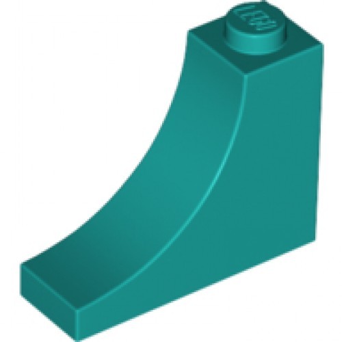 레고부품 Dark Turquoise Arch 1 x 3 x 2 Inverted (18653) : 오!브릭 - 레고부품 쇼핑몰