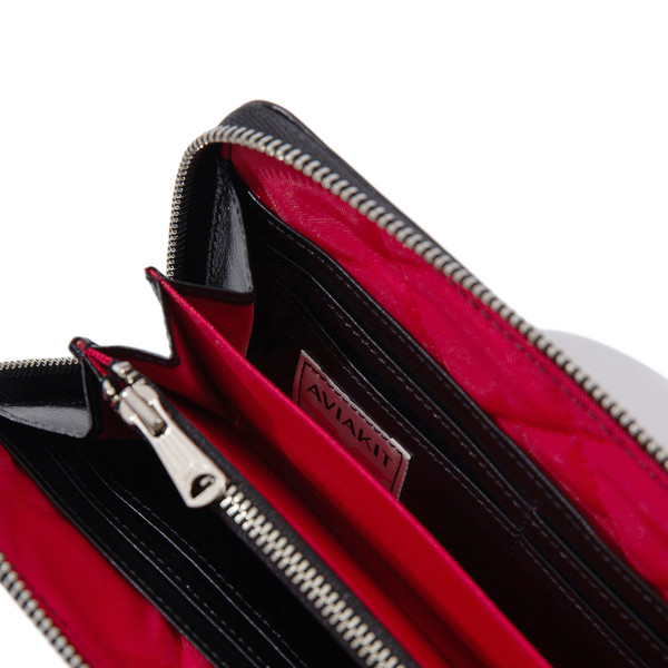 Lewis Leathers × PORTER Long Wallet Black : HIDEANDRIDE INTL