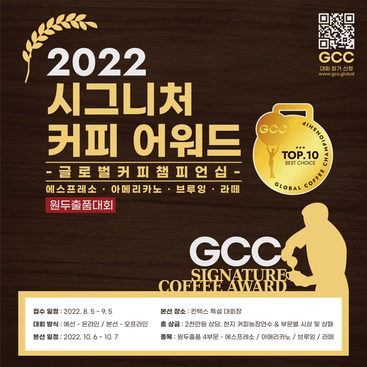 2022 GCC SIGNATURE COFFEE AWARD