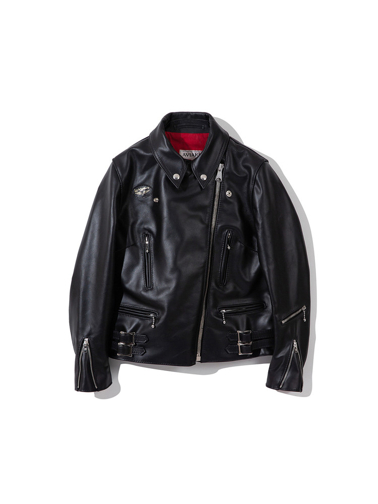 Lewis Lether 干 DeerSkin Lightning Riders 