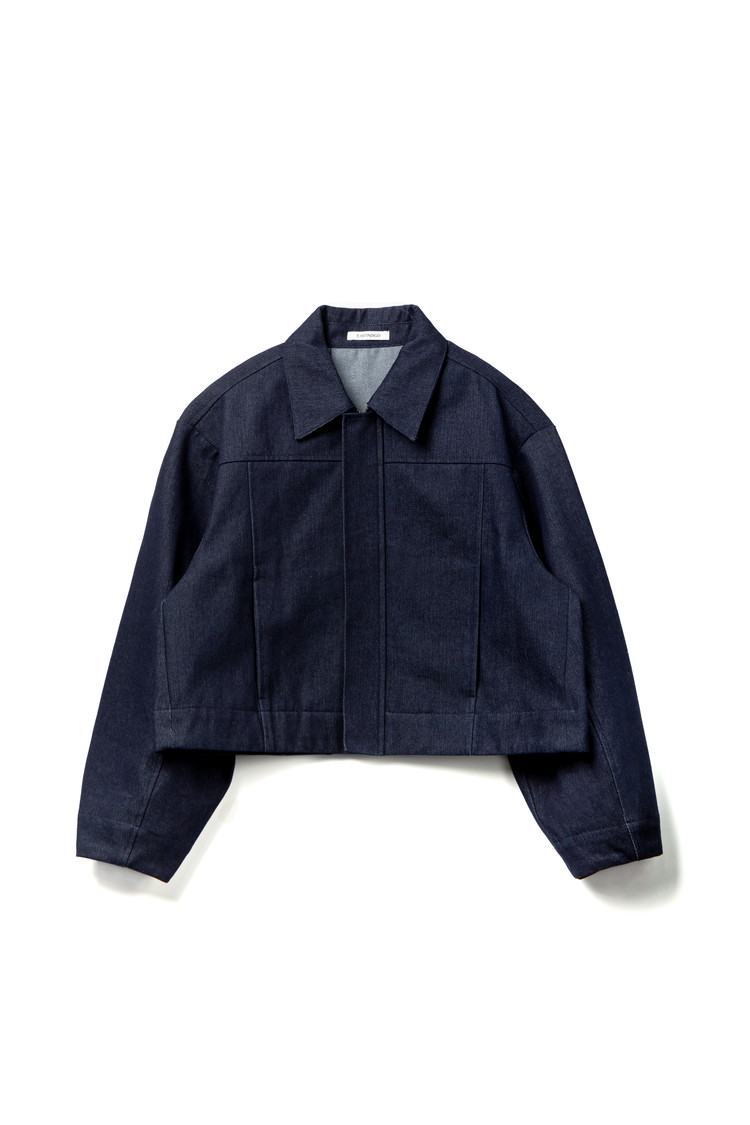 ジャケット・アウター ENCOMING BACK PLEATS COAT 21aw ENCOMING BACK PLEATS COAT 21aw Back pleated jacket Denim
