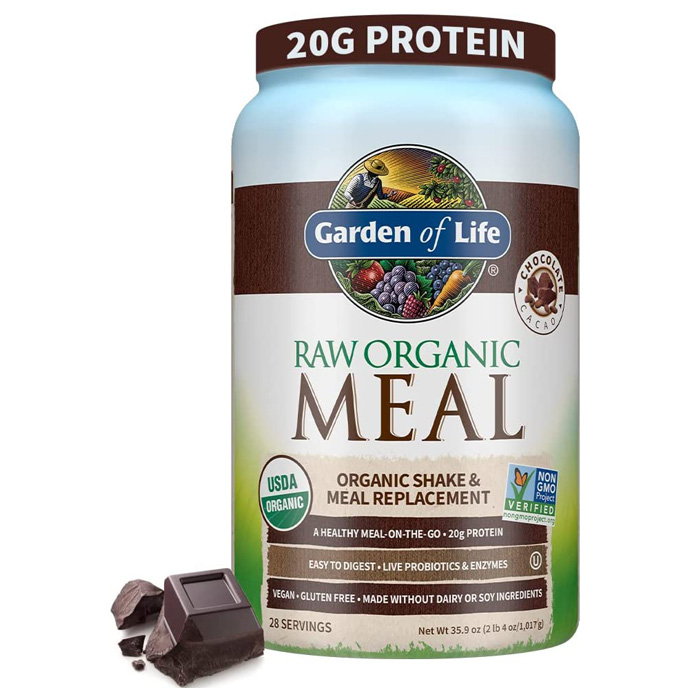 가든오브라이프 오가닉 식사대용 단백질 쉐이크, 1017g / Garden of Life Meal Replacement