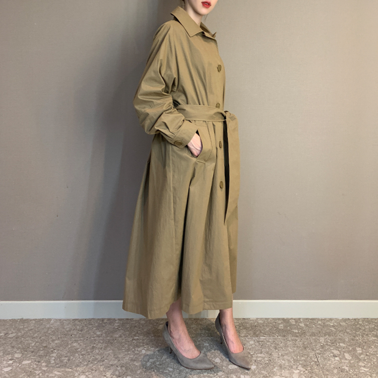 Basic.Strap Trench Coat (PW3P9CO01) 파슨스 Parsons