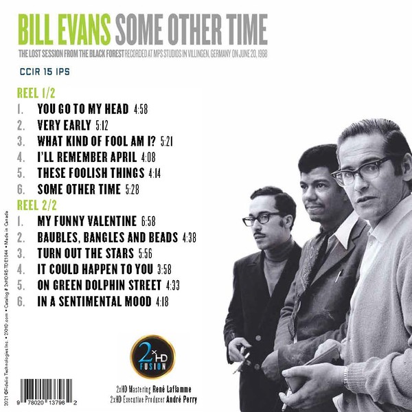 Bill Evans Some Other Time 2LP 新品 送料込 ビル・エヴァンス BILL EVANS SOME OTHER TIME LP