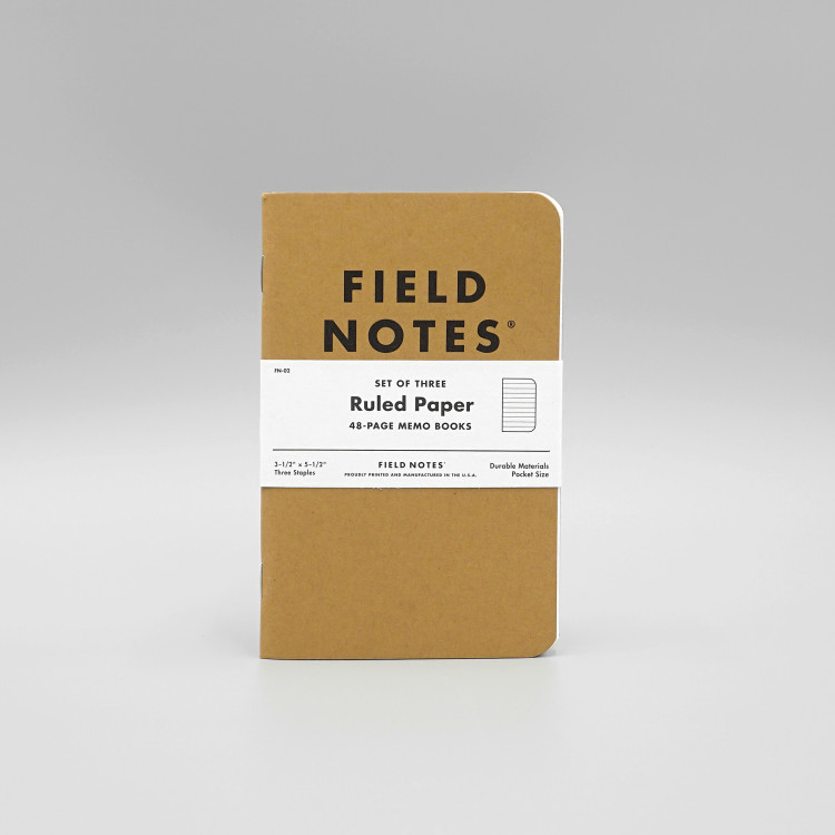 Field Notes - Original Kraft Plain (3-pack)