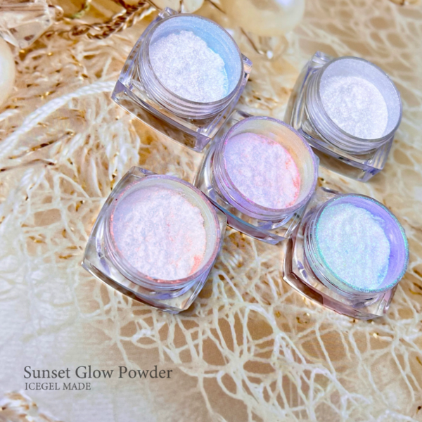 SunSet Glow Powder Set [GW-18~GW22] (Free Gift_Powder Top Gel