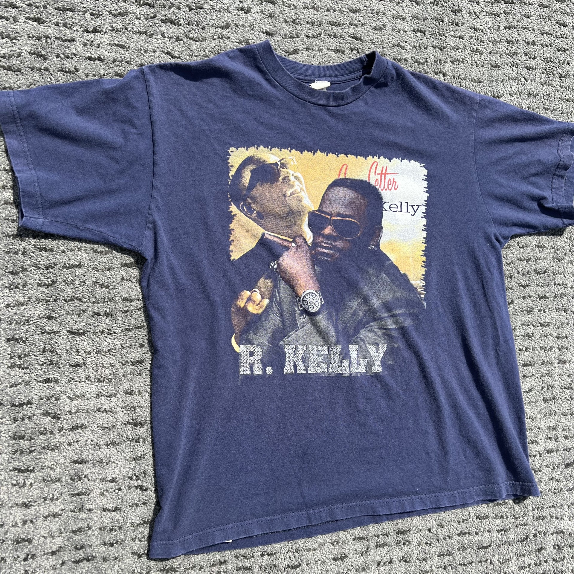 vintage r.kelly double side rap tee : soberseoul
