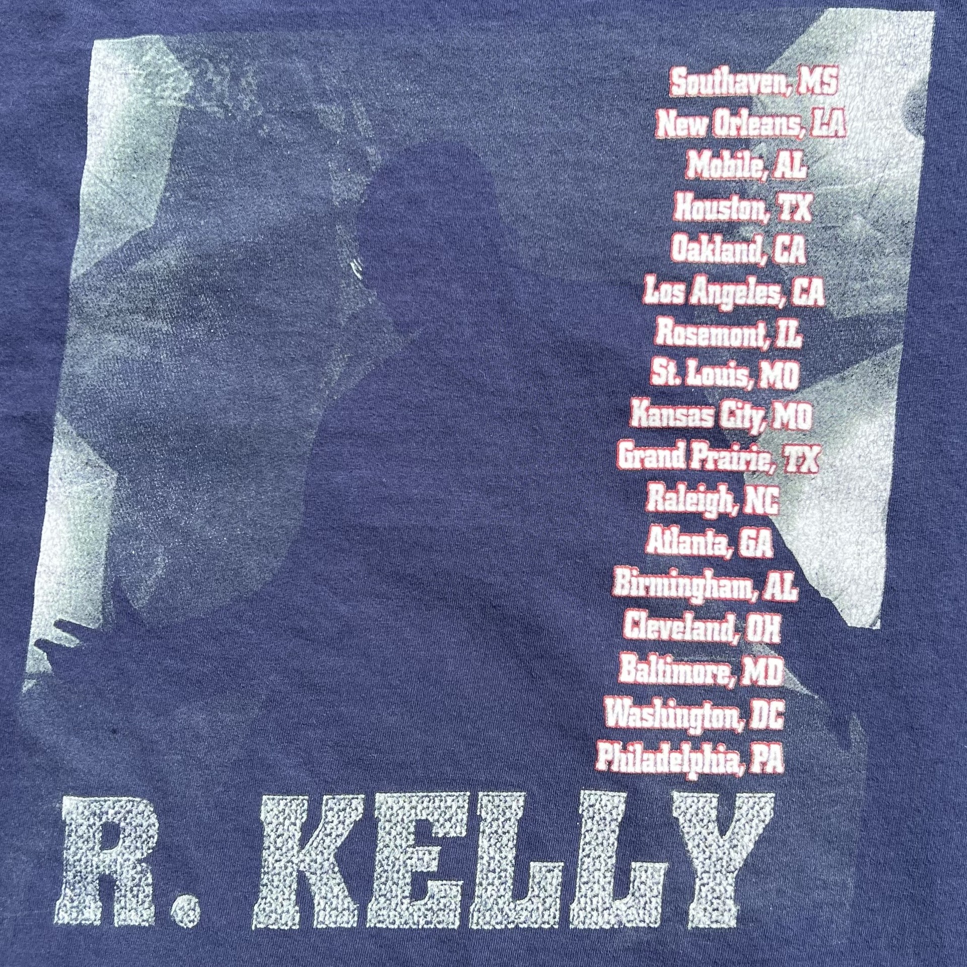 vintage r.kelly double side rap tee : soberseoul