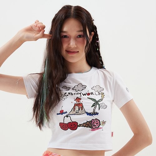 ★2022SS新作★KIRSH X Matthew★ARTWORK PRINTING T-SHIRT ☆2022SS新作☆KIRSH X Matthew☆ARTWORK PRINTING T-SHIRT