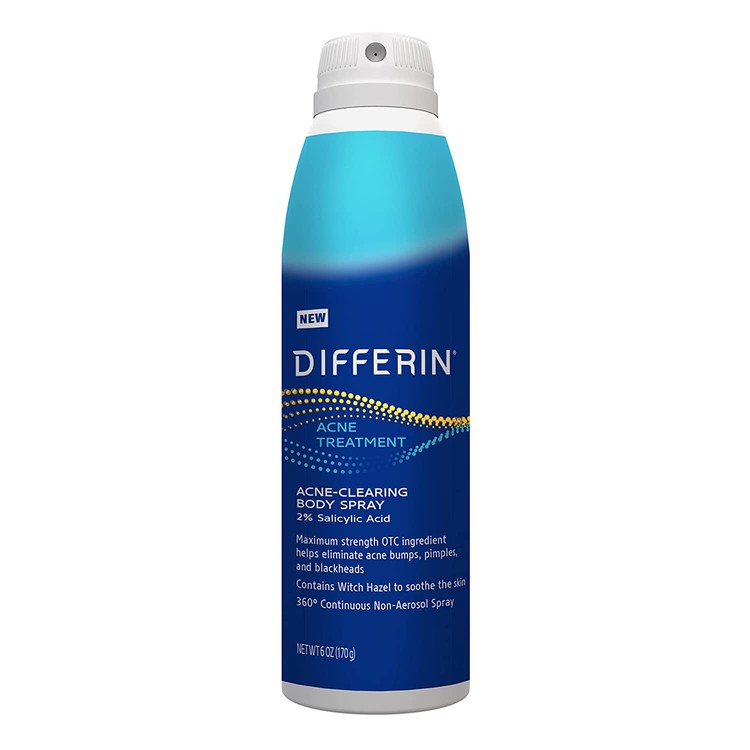 Differin Gel 여드름 바디 스프레이 살리시산 등드름 몸드름 가드름 6oz : Vitacali