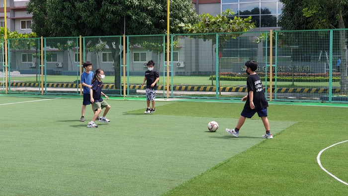 친구들과 함께하는 축구