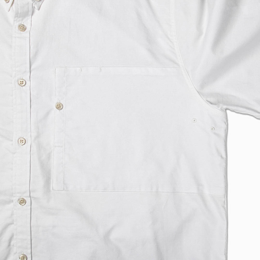 B.P Button Down Shirts (WHITE) : BROWN FRONT DOOR