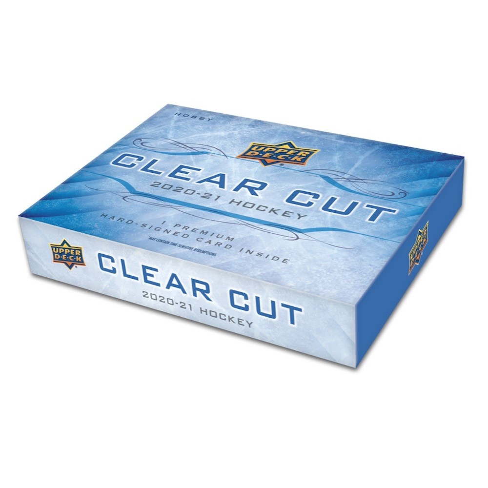 2020-21 Upper Deck Clear Cut Hockey Hobby Box 