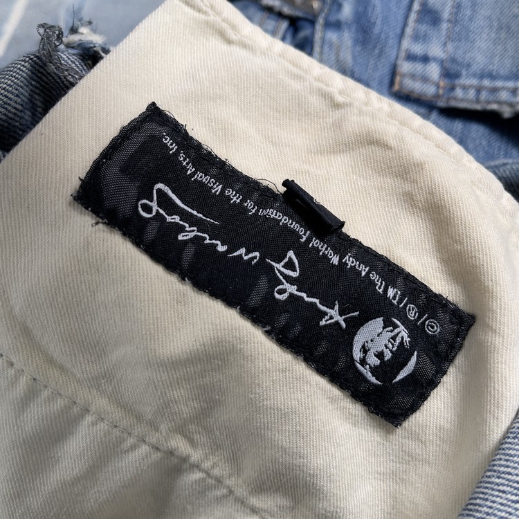 Hysteric Glamour x Andy Warhol US Dollar Printed Distressed