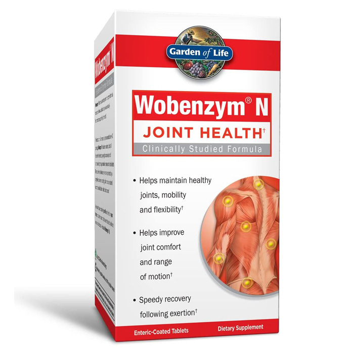 가든오브라이프 우벤자임 엔 시스테믹 엔자임 400정 / Garden of Life Joint Support Supplement