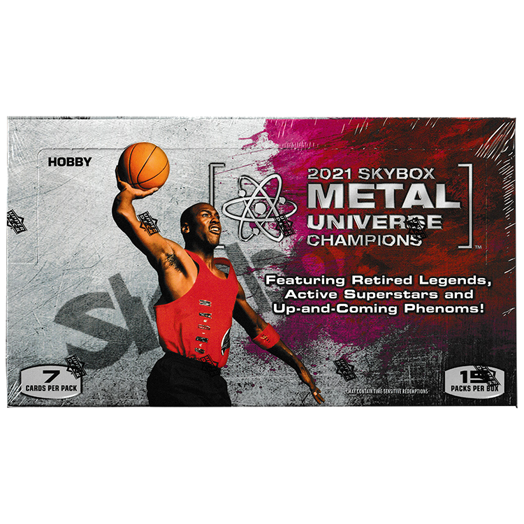  2021 Upper deck Skybox Metal Universe Champions Hobby Box