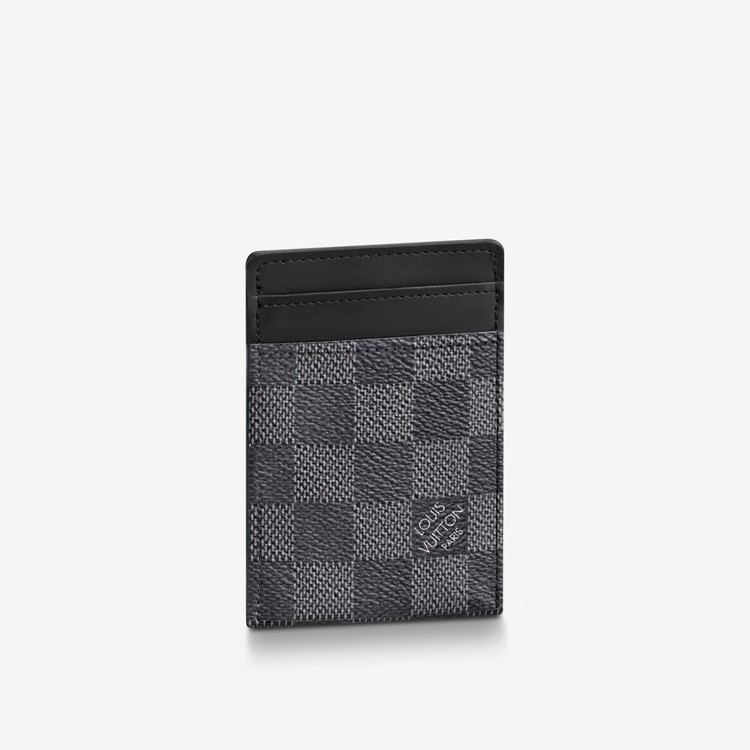 Louis Vuitton Pince card holder with bill clip (N60246)