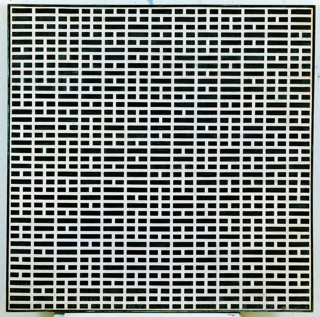 space 70-2, 130.5x130.5cm, oil on canvas, 1970