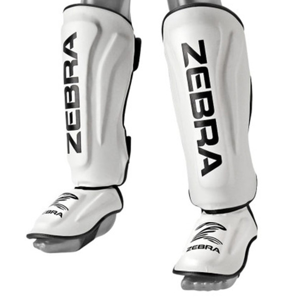 지브라 신가드 - [ZPRSB01] ZEBRA PRO Shin-Instep Guard white /권투 킥복싱 무에타이 MMA  종합격투기 : 지브라매트