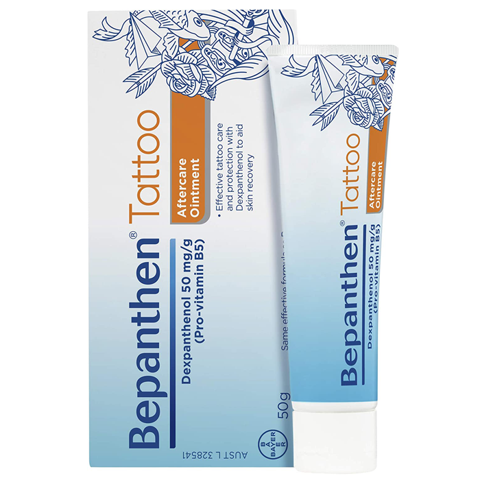 비판텐 타투 애프터케어 연고 50g (문신 후 관리) / Bepanthen Tattoo Aftercare Ointment 50g 푸드세이프