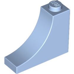 레고부품 Bright Light Blue Arch 1 x 3 x 2 Inverted (18653) : 오!브릭 - 레고부품 쇼핑몰