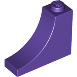 레고부품 Dark Purple Arch 1 x 3 x 2 Inverted (18653) : 오!브릭 - 레고부품 쇼핑몰