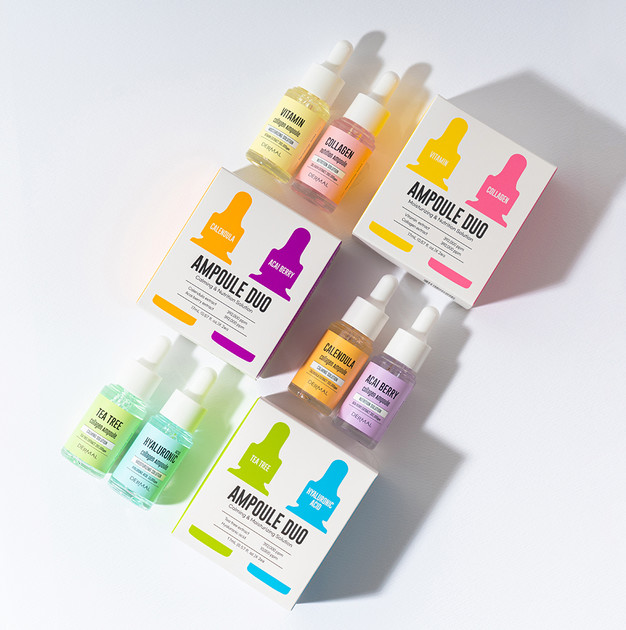 더말 앰플 듀오 DERMAL Collagen Ampoule Duo 3type 더말코리아