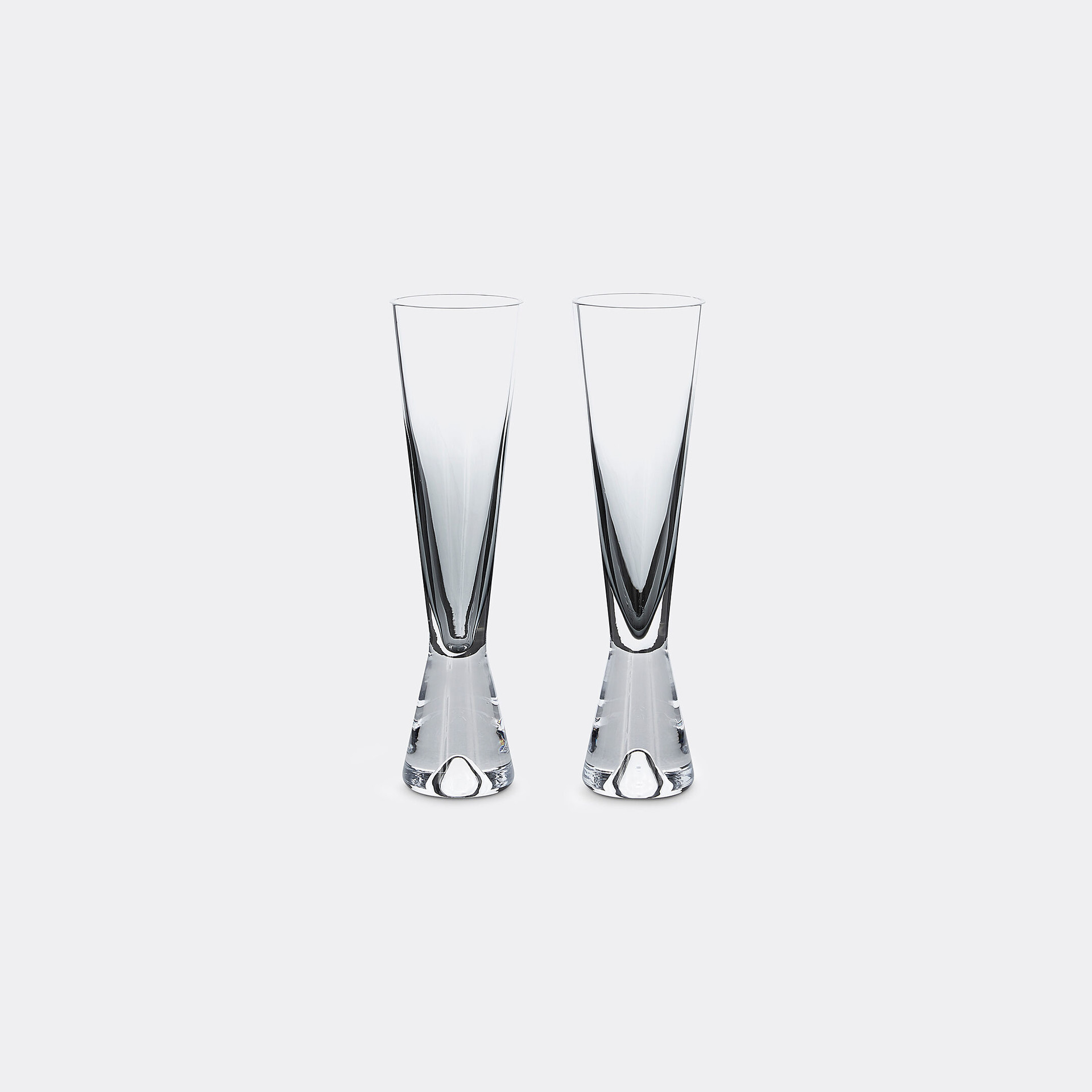 톰 딕슨 Tank Champagne Glasses Black x6 아티크