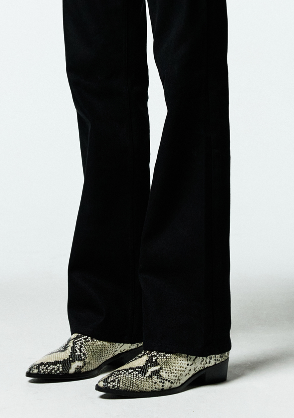 (세비지) SAVAGE Chelsea Boots - Python (Snakeskin-Embossed) : 세비지