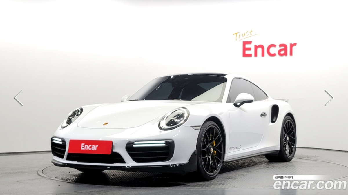 [포르쉐 911 터보 S] 2019년형 16,000Km 판매가격 : 19900만원 : 브로엠 수입중고차 판매차량