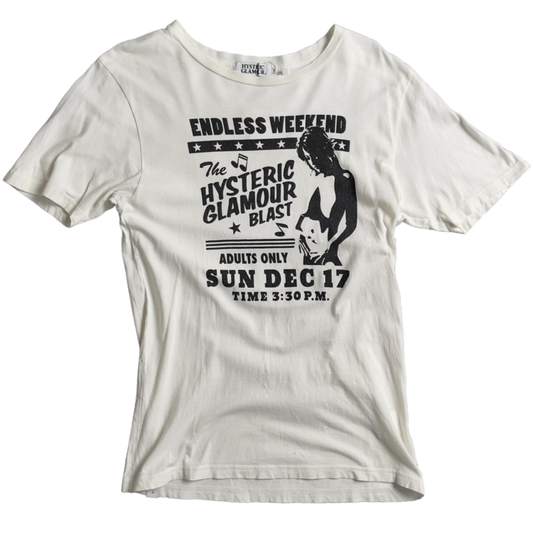 ヒステリックグラマー ENDLESS WEEKEND Tシャツ - トップス