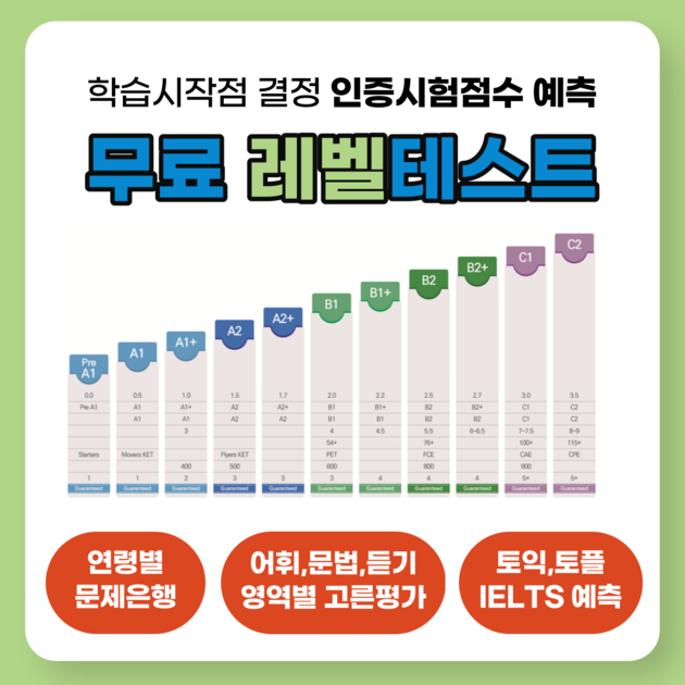 영어 레벨테스트 