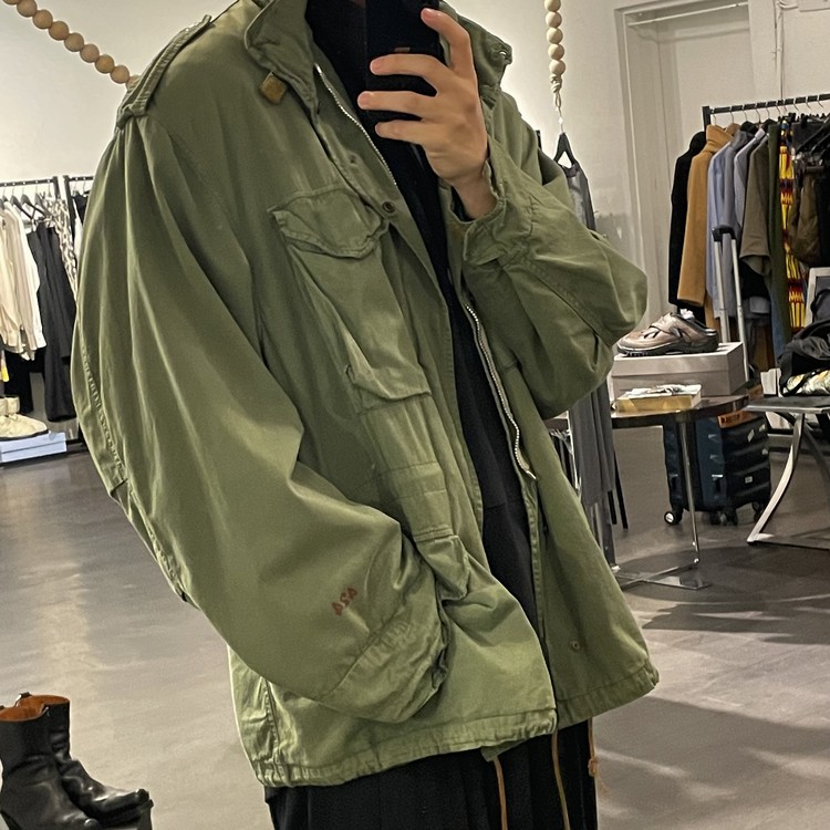 424×ALPHA INDUSTRIES×Slamjam MA1/XL/ブラック