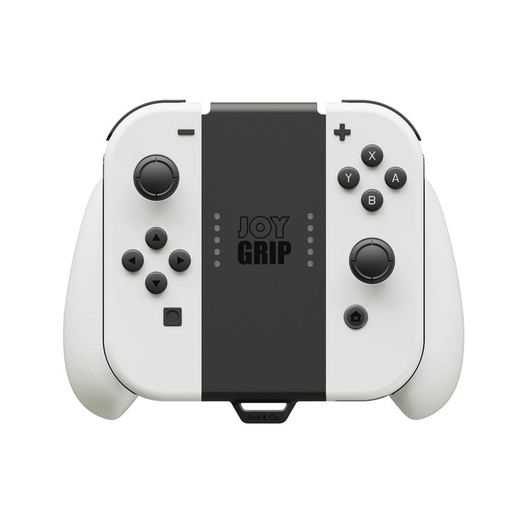 Joy-Con充電手柄握把JoyGrip 適用於任天堂Switch/OLED : Skull & Co