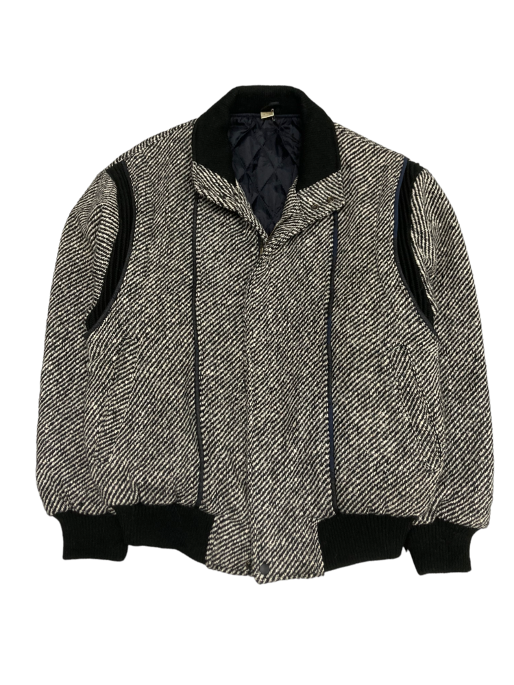 vintage wool blend blouson : RAG STORE