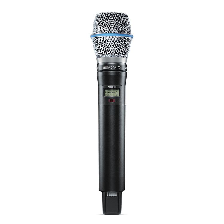 SHURE AD2 / BETA87A 슈어 Axient 핸드헬드 송신기 카이미디어솔루션