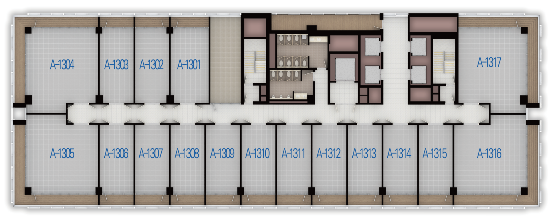 가산 S&T 지식산업센터(가산3차 SK V1 Center) 지상13층~18층
