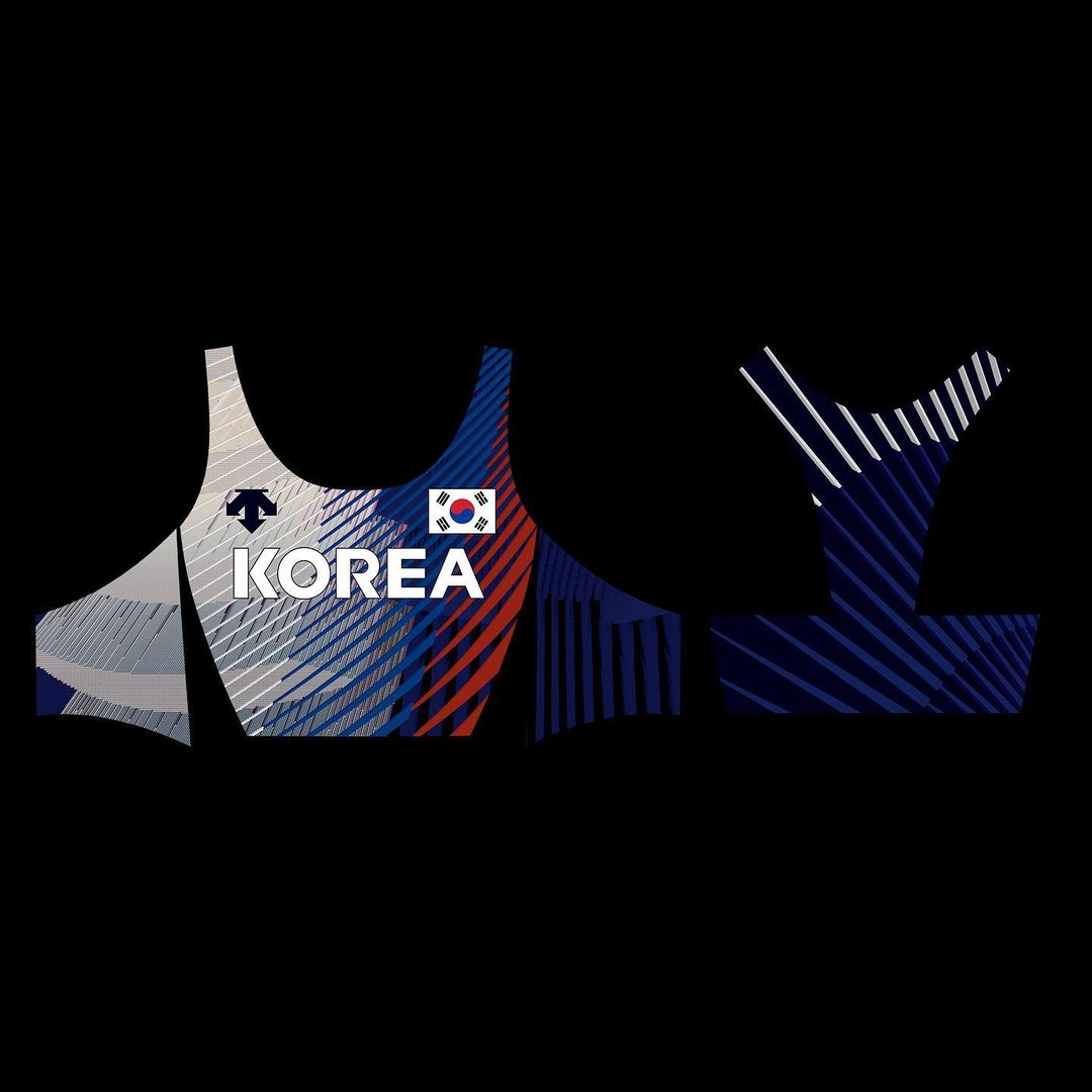 육상 국가대표 유니폼 그래픽 디자인