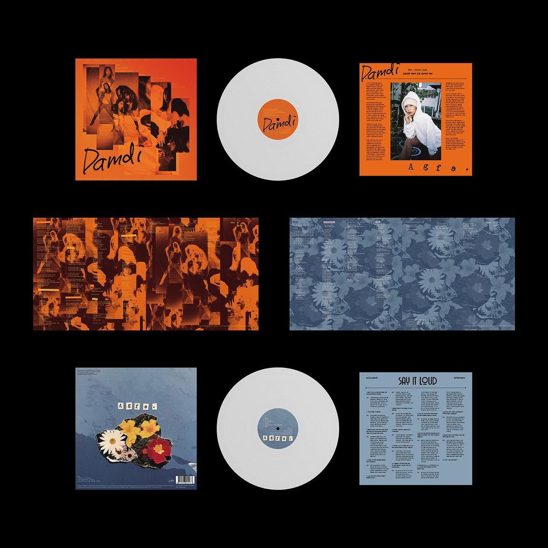 형선 - Damdi + Agfa. LP 아트워크 디자인