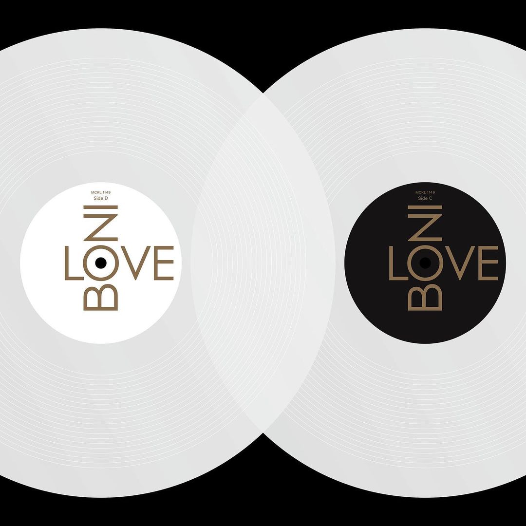 보니-Love LP 아트워크 디자인