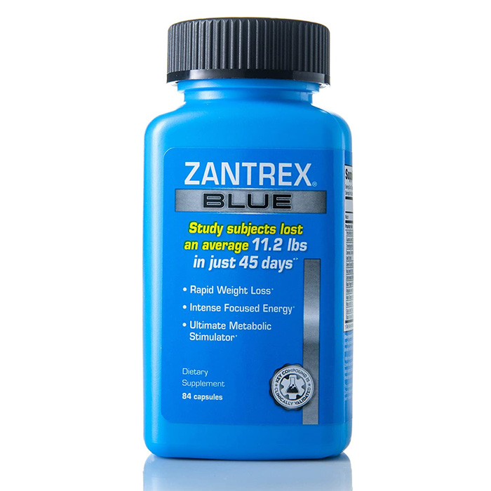 잔트렉스 블루 (다이어트 체중감소) 84 캡슐 / Zantrex Blue Weight Loss Supplement