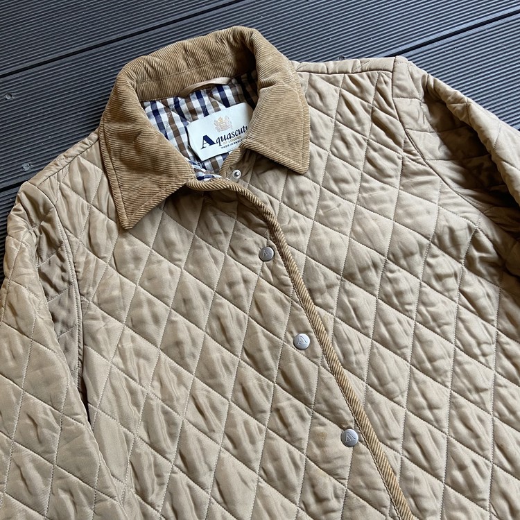 Aquascutum Silk Quilted Jacket (103) 라이트하우스 스토어